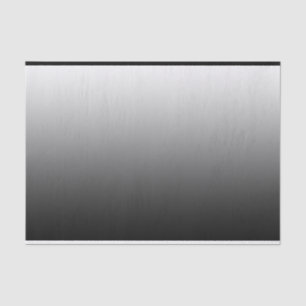 Elegant Gradient black to white Tissue Paper