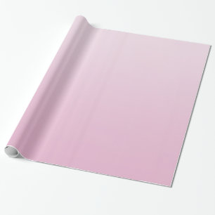 Elegant Gradient Coral Pink Wrapping Paper