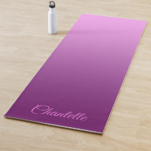 Elegant Gradient Pink with Custom Name