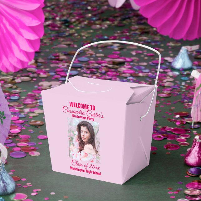 Elegant Graduate Photo Favor Boxes (Creator Uploaded)