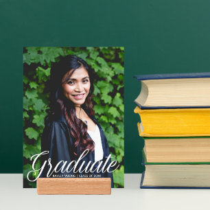 Elegant Graduate Photo Graduation Keepsake Holder