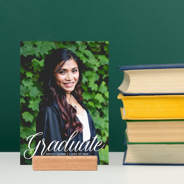 Elegant Graduate Photo Graduation Keepsake Holder (Creator Uploaded)