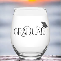 Elegant “Graduate” Script | Custom Name & Class of