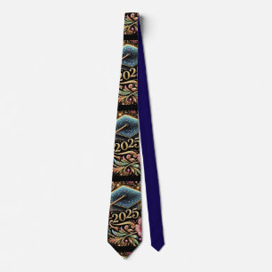 Elegant Graduation 2025 Design 2 Neck Tie