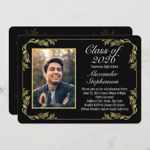 Elegant Graduation Announcements Luxury Photo