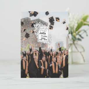 Elegant Graduation Celebration Invitation 2026
