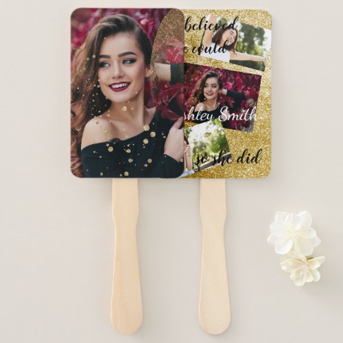 elegant Graduation Hand Fan