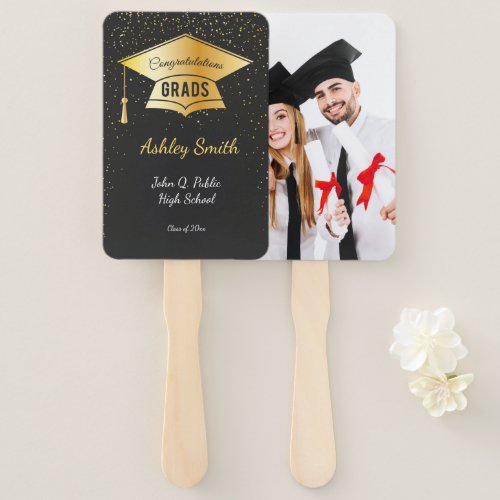 elegant Graduation Hand Fan