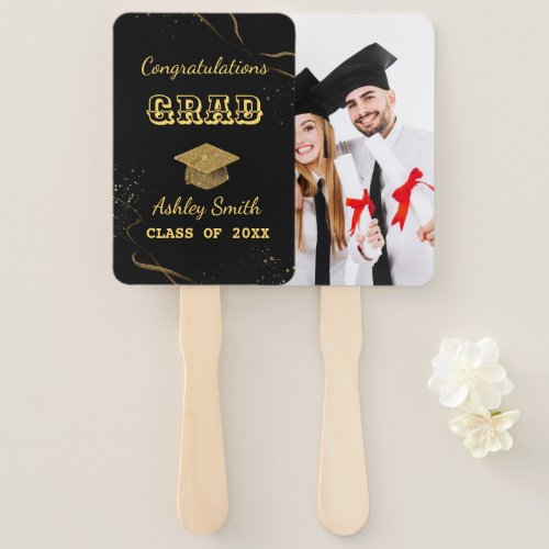 elegant Graduation Hand Fan