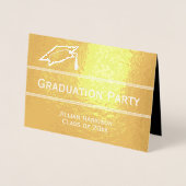 Elegant Graduation Party Invitation (Front)