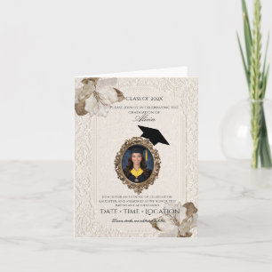 Elegant Graduation Party Invitation