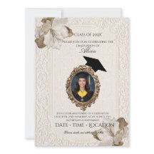 Elegant Graduation Party Invitation