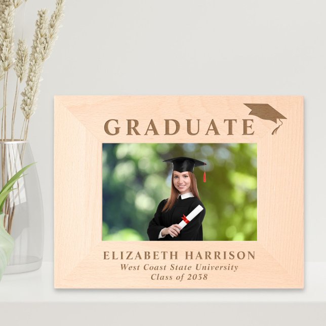 Elegant Graduation Photo Engraved Frames (Creator Uploaded)