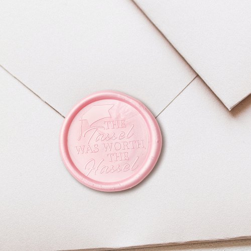 Elegant Graduation Wax Seal Sticker