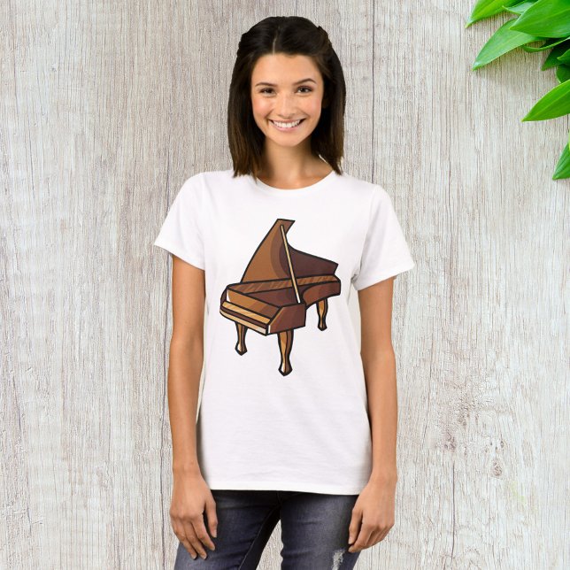 Elegant Grand Piano Music Lovers Design  T-Shirt (Creator Uploaded)