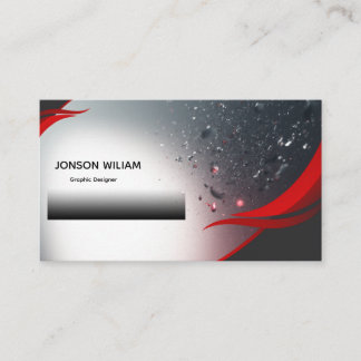 Elegant Graphic Designer Business Card | Custom