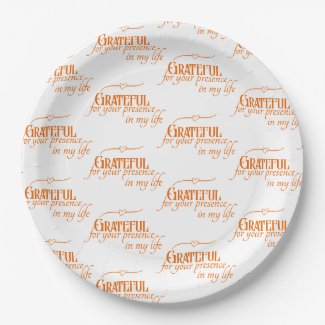 Elegant Grateful Thanksgiving Autumn Typography