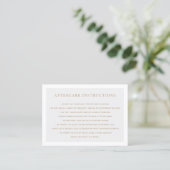 Elegant Gray AfterCare for Lash Extensions Salon Business Card (Standing Front)