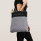 Elegant Gray  Black Glitter Pesonalized Shopping