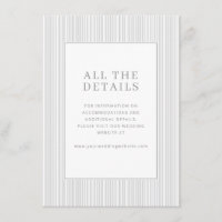 Elegant Gray Minimalist Stripes