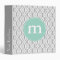 Elegant Gray Modern Trellis Personalized