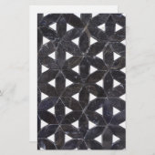 elegant Gray Mosaic flower of life Tile pattern (Front/Back)