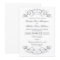 Elegant Gray Ornate Scroll Wedding
