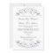 Elegant Gray Ornate Scroll Wedding