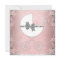 Elegant Gray Pink Lace Baby Girl Shower