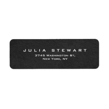 Elegant Gray Professional Modern Personal Label by made_in_atlantis at Zazzle