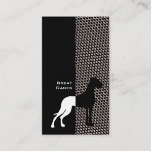Elegant Great Dane Business Cards