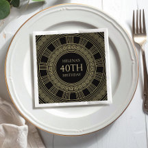 Elegant Greek Birthday Party