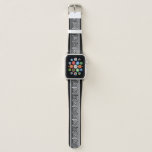 Elegant Greek Key Meander Pattern Custom Design Apple Watch Band at Zazzle