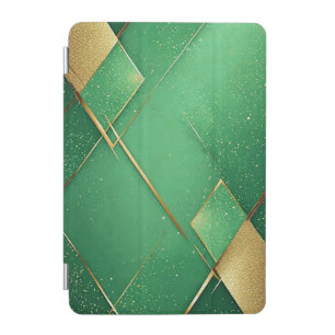 Elegant Green Abstract Background With Glittering iPad Mini Cover