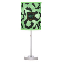 Elegant Green and Black Animal Pattern