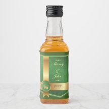 Elegant green and gold