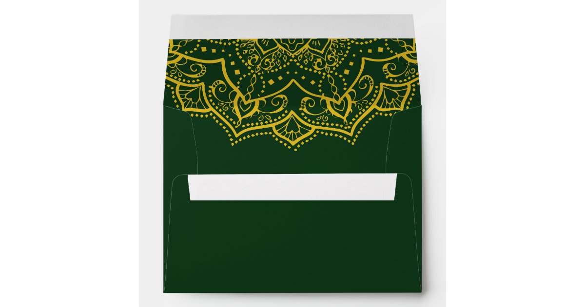 Handcrafted Mandala Art Envelope 08