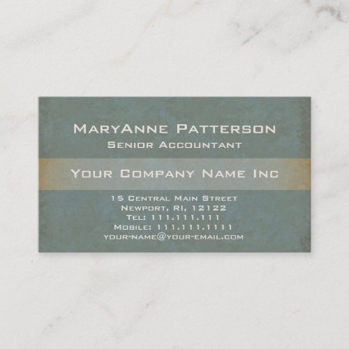 Elegant Green and Gold Natural Textures Gradient Business Cards