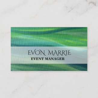 Elegant Green  Busines Card