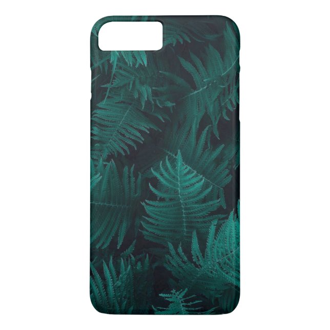 Elegant Green Fern Leaves Art | Phone Case (Back)