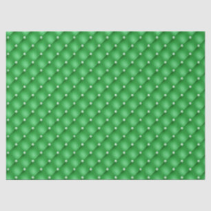 Elegant Green Foil Tissue Paper