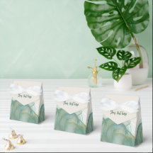 Elegant Green Gold Glitter - Personalize + Logo  F