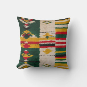 Elegant Green Kilim Throw Pillows for Any Décor