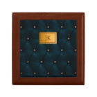 Elegant Green Leather,Diamonds,Monogram