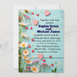 Elegant Green Leaves Nature Design | Minimal Botan Invitation