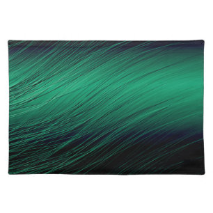 Elegant Green Luxury Design Modern Pattern Cloth Placemat
