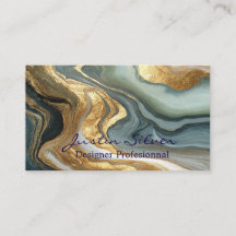 Elegant Green Marble Interior Designer Business