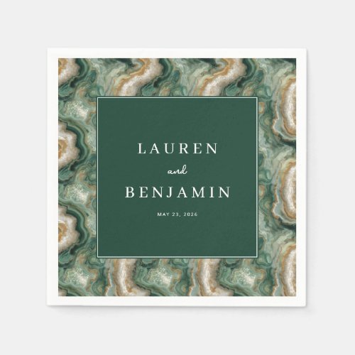 Elegant Green Marble Pattern