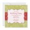 Elegant Green & Red Snowflakes Holiday Party