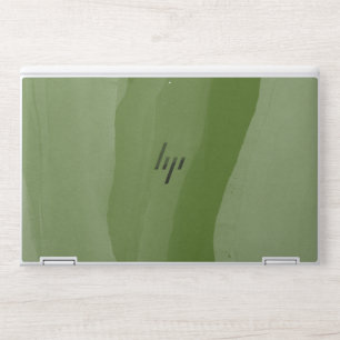  Elegant green stone  strata agate marble HP Laptop Skin